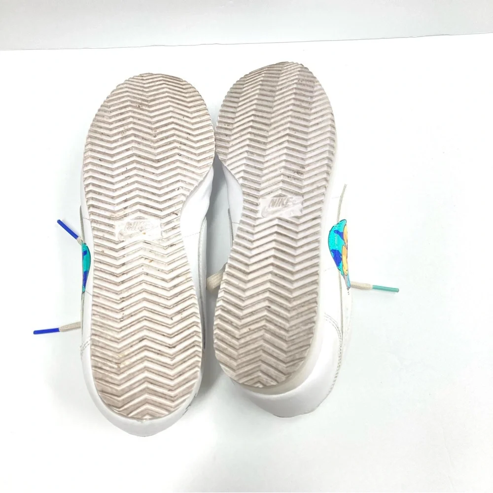 Nike Cortez Steve Harrington Earth Day Sneaker Shoes Size 8 White - Picture 15 of 16